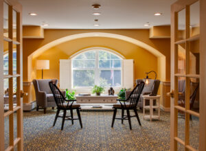 Arch Room w windsor chairs